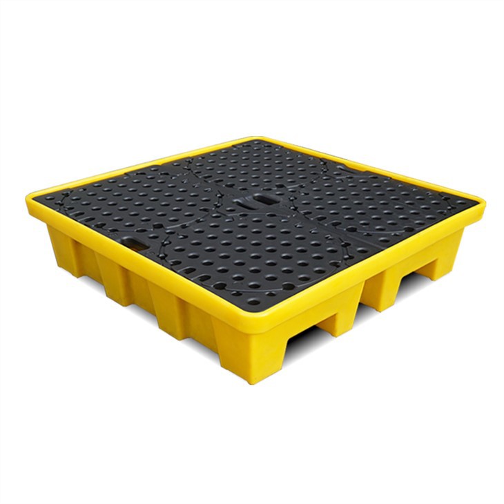 Palet de vessament de bidons LLDPE 4