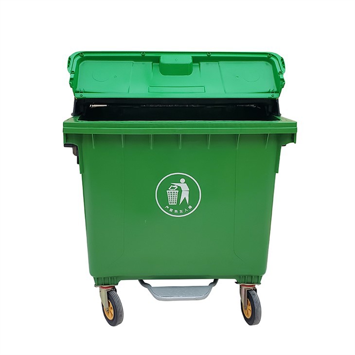 1100L Waste Bin With Pedal