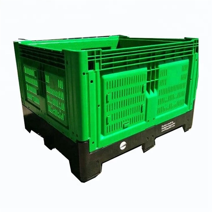 Caja De Paletas De Plástico Para Frutas De Servicio Pesado