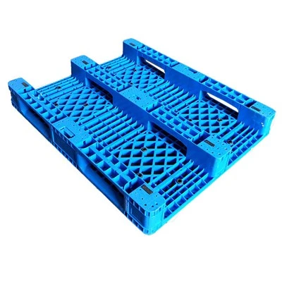 Palet de plàstic de coberta sòlida de plàstic racable