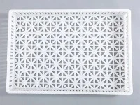 Plastic Drying Tray With Big Mesh Plastic Drying Tray With Big Mesh