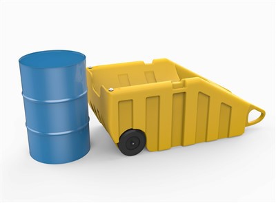 Carro de bidons de control de vessaments de 200 L